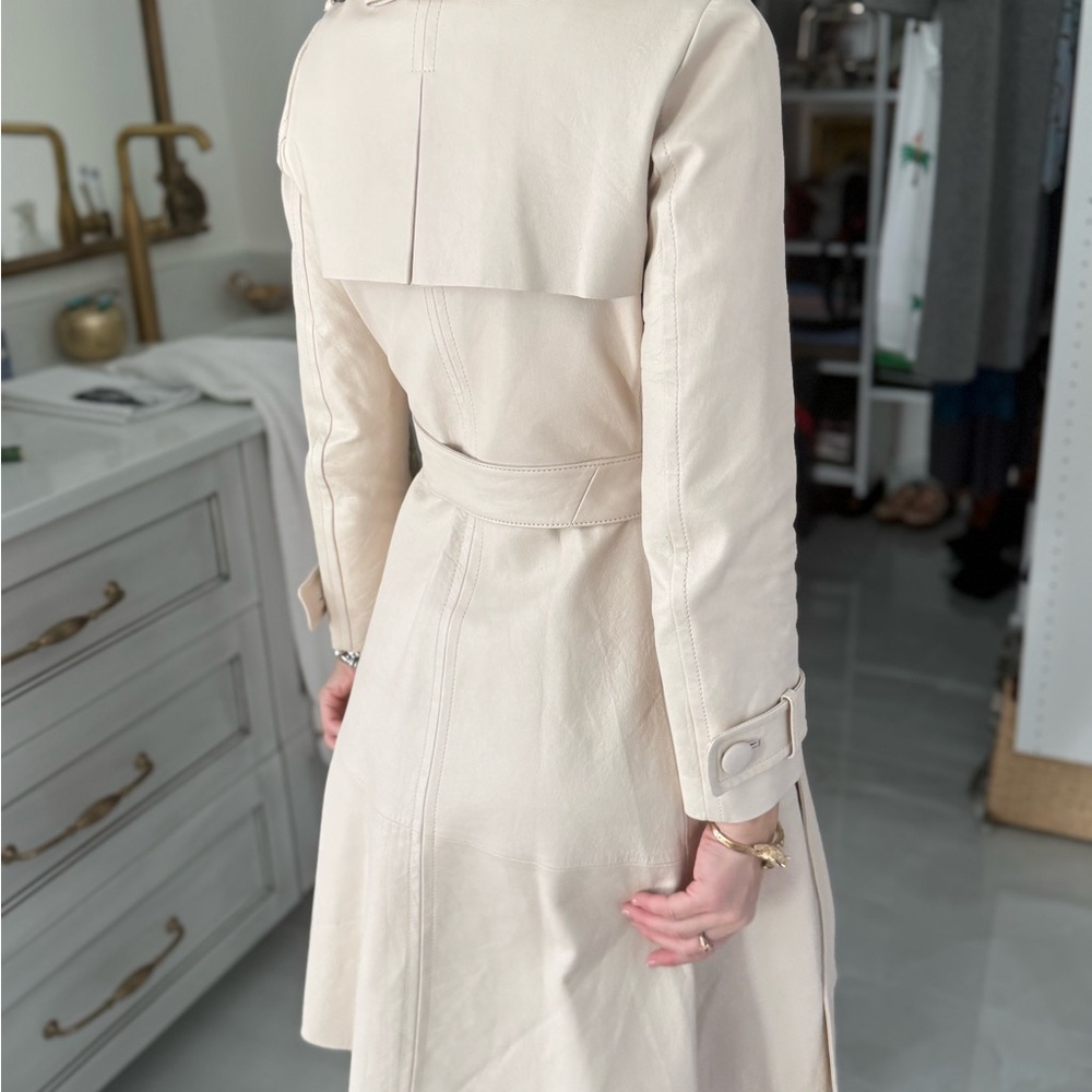 Kate Spade Cream Trench Coat - Picture 11 of 11